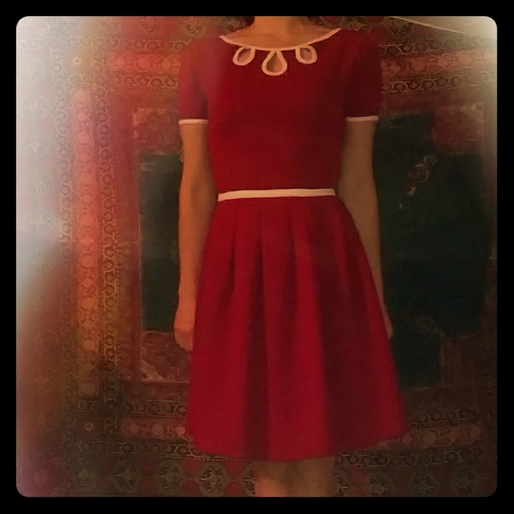 Modcloth dear creatures Twirl Next Door dress